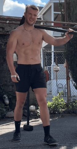 Sean Chapman Sledge Hammer Training